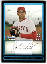 Jordan Walden 2009 Bowman Prospects #BP18 Los Angeles Angels