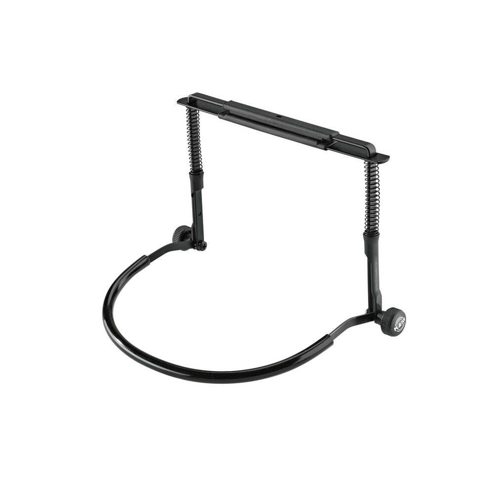 Держатель для блюзовой губной гармоники K-M 16416 с полностью регулируемым натяжением пружины