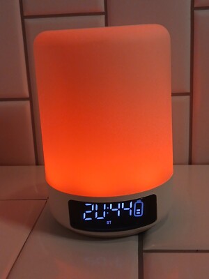 D58 Smart Mini Light Lamp Screen Display Wireless Bluetooth Speaker ~ TESTED 
