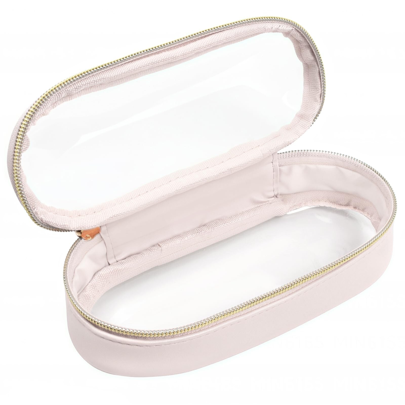 Christmas Gifts Clear Makeup Brush Holder, Travel Makeup Brush Pouch Makeup B...