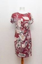 Robbie Bee womens dress red knee length M