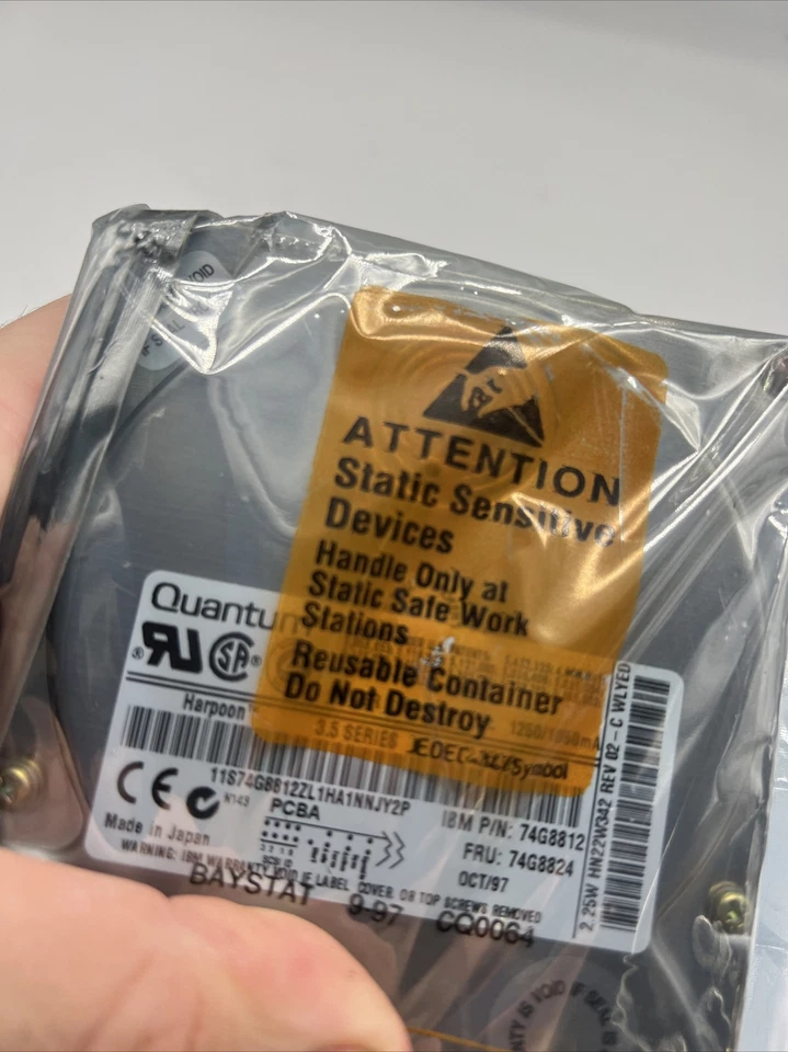 QUANTUM Harpoon 3.5 Series 2.25GB.  J - Image 3 of 4