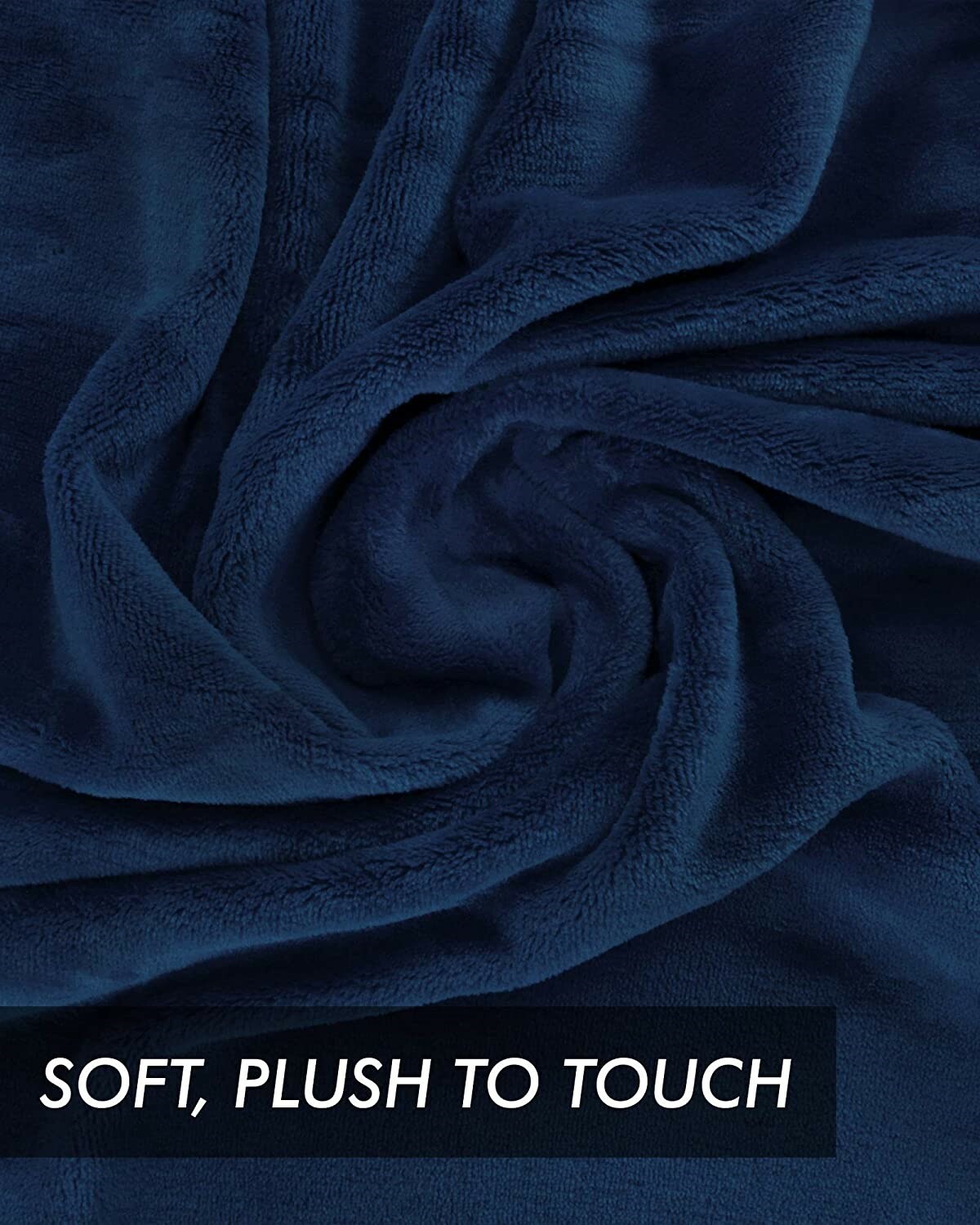 King Size Fleece Blanket Throw Soft Flannel Silky Plush Fuzzy Sofa Bed