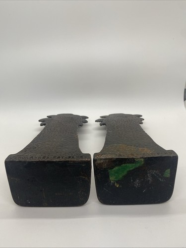 Vintage Art Nouvea Verona EVE 1930s Bronze Finish Bookends - Picture 10 of 15