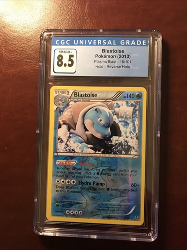 Blastoise graded CGC 8.5 for sale on eBay