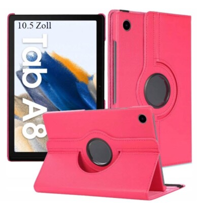 Tablet Tasche für Samsung Galaxy Tab A8 10.5 X200 X205 Ständer Hülle Case PINK *