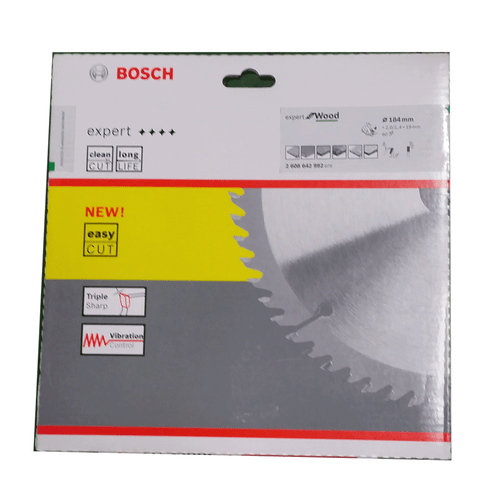 Bosch Circular Saw blades for wood Ø184x2.0/1.4x19 T60 - 2608642992 - Picture 1 of 4