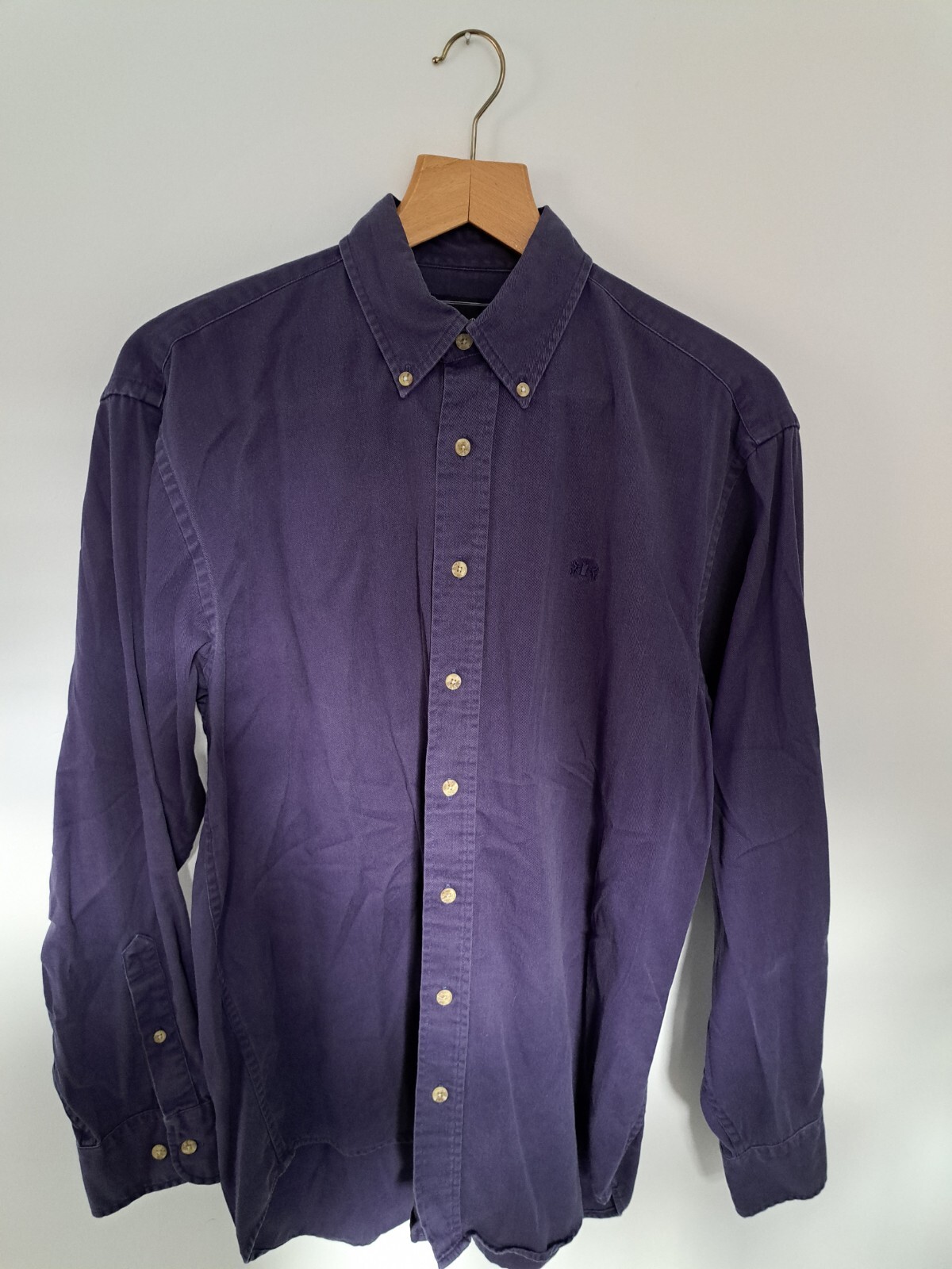 FILA CAMICIA SAVILE ROW OXFORD VIOLA MEDIA uomo con bottoni
