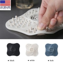 Bathroom Hair Catcher Drain Stopper   Shower Sink Strainer Plug Filter Cover