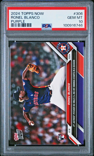 2024 Topps Now 306 Ronel Blanco