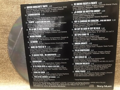 rare 60s 70s CD sleeve Marco Antonio Muñiz Quiero Abrazarte Tanto Tiempo Bikina
