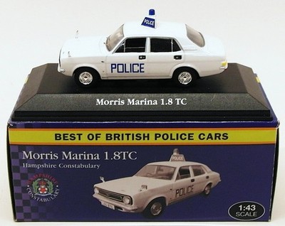 Atlas Editions 1/43 Scale 4 650 128 Morris Marina 1.8TC - Hampshire Constabulary