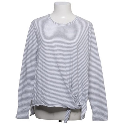 Vineyard Vines, Langarmshirt, Größe: L, Grau/Weiß, Baumwolle/Elasthan/Modal #Iwp