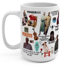 Frasier TV Show Mug – Frasier & Niles Crane 11oz Ceramic Coffee Cup