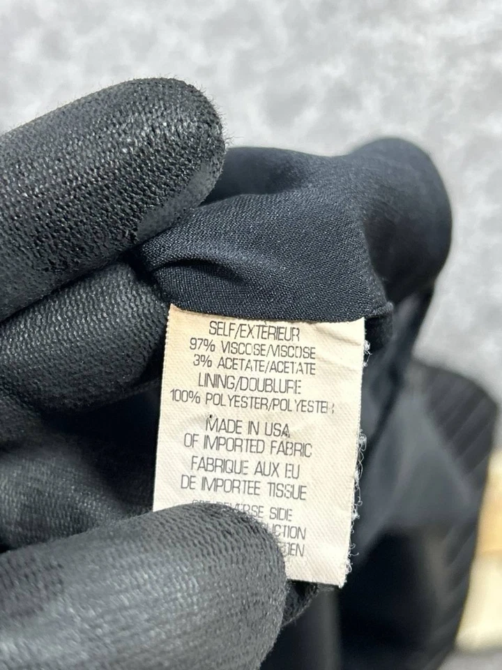 Camiseta sin mangas Theory para mujer grande negra blanca Foto 4 de 4