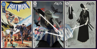 BATMAN #5-A 5-D 5-I (2026) 1ST OJO LEIRIX LI JIMENEZ LOT OF 3 VARIANTS DC 9.4 NM