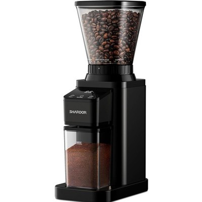 Professional Conical Burr Coffee Grinder, Coffee Bean Grinder with 48 Grind S...