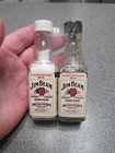 Jim Beam Whiskey Bottle Salt & Pepper Shakers Vintage New Sealed.  B-1 — photo 1