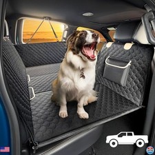 XL Dog Back Seat Extender Hammock Cover for Trucks SUVs, Waterproof, Heavy