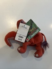 Disney Mattel YOUNG TANTOR from TARZAN Beanbag Beanie Plush Stuffed Toys NWT