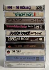 Synth Pop Post Punk Rock, Lot Of 10 Cassettes