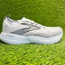 Brooks Glycerin StealthFit 21 Womens Size 10 White Black Running Shoes Sneakers