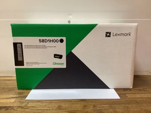 NEW Lexmark 58D1H00 Black High Yield Return Program Toner Cartridge