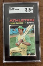1971 Topps - Reggie Jackson #20 Graded SGC 3