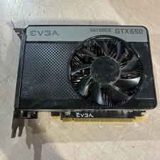 EVGA GEFORCE GTX 650 CARD