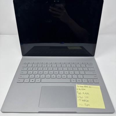 Microsoft Surface Book i5-6300U 8GB 128GB SSD 13.5'' Touch Win11 Pro