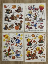 Suzy's Zoo Sticker Sheets Lot of 4