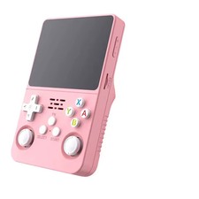 R36S 128GB CONSOLE PORTATILE  RETRO GAME ROSA + 30000 giochi PS PSP N64