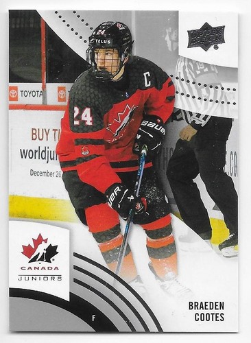 25/26 UPPER DECK TEAM CANADA JUNIORS BASE Hockey (#1-100) U-Pick From List - Picture 4 of 101