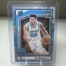 2024-25 Panini Donruss Optic KJ Simpson Jr. Rated Rookie Premium Box Set #/249