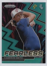 2024 Panini Prizm LIV Golf Fearless Teal Prizm 177/199 Cameron Smith #14 0xi8