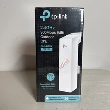 TP-Link CPE210 | 2.4GHz High Power 300Mbps Wireless Outdoor Access Point / CPE