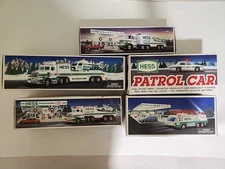 Hess Truck Lot Of 5 Vintage Boxed Unused Condition 1990s 