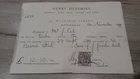 Henry Hendriks auctioneer receipt Birmingham 1899 with QV Penny Lilac stamp