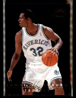 1993-94 SkyBox Premium #TL1 Jamal Mashburn / Jim Jackson Thunder and Lightning