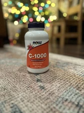 Now Foods C-1000 With 100 mg of Bioflavonoids 250 Veg Capsules Ex 3/29