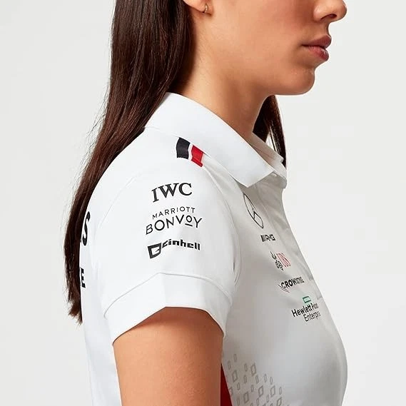 Polo Formula One Team - Feminino 2023 Team - Branco - Tamanho: G - Imagem 3 de 4