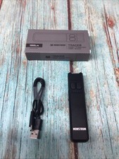 Monstrum Tracer 1000 Lumens Ultra-Slim EDC Flashlight Black  Blue Beam