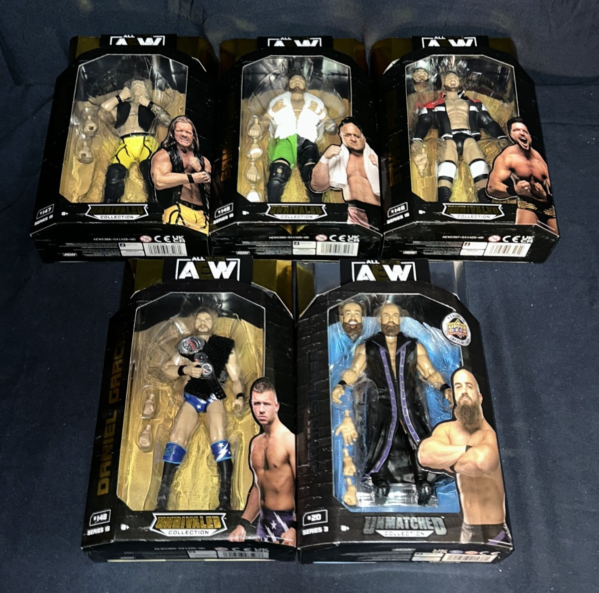 AEW ALL ELITE DANIEL GARCIA SOMOA JOE SLIVER ETHAN PAGE CHRIS