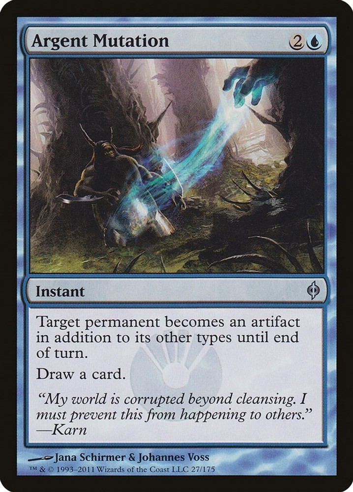 Argent Mutation New Phyrexia MTG 27 LP