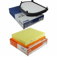 Mahle / Knecht Set Filterpaket Innenraumfilter LA 37 Luftfilter LX 539