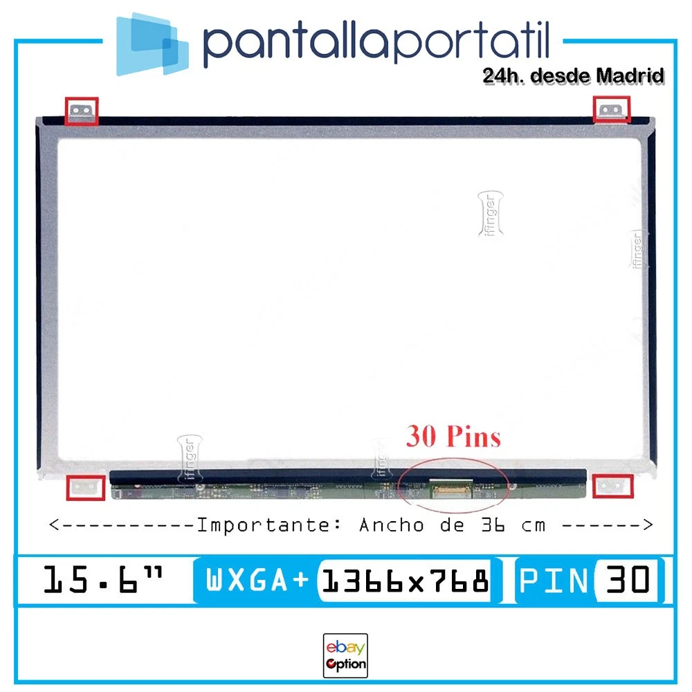 Dalle Ecran LP173WD1(TL)(D2) TLD2 17.3 HD+ LED LCD Display