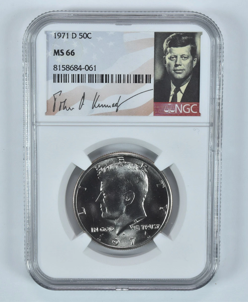 MS 66 Graded 1971 Kennedy US Half Dollars (1964-Now) for sale | eBay