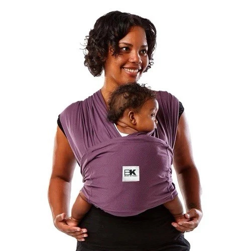 Baby K'tan Eggplant Original Cotton Baby Wrap Large