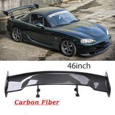 47 Fiber Rear Trunk Spoiler Wing Adjustable Gt-style For Mazda Mx5 Mx-5 Miata