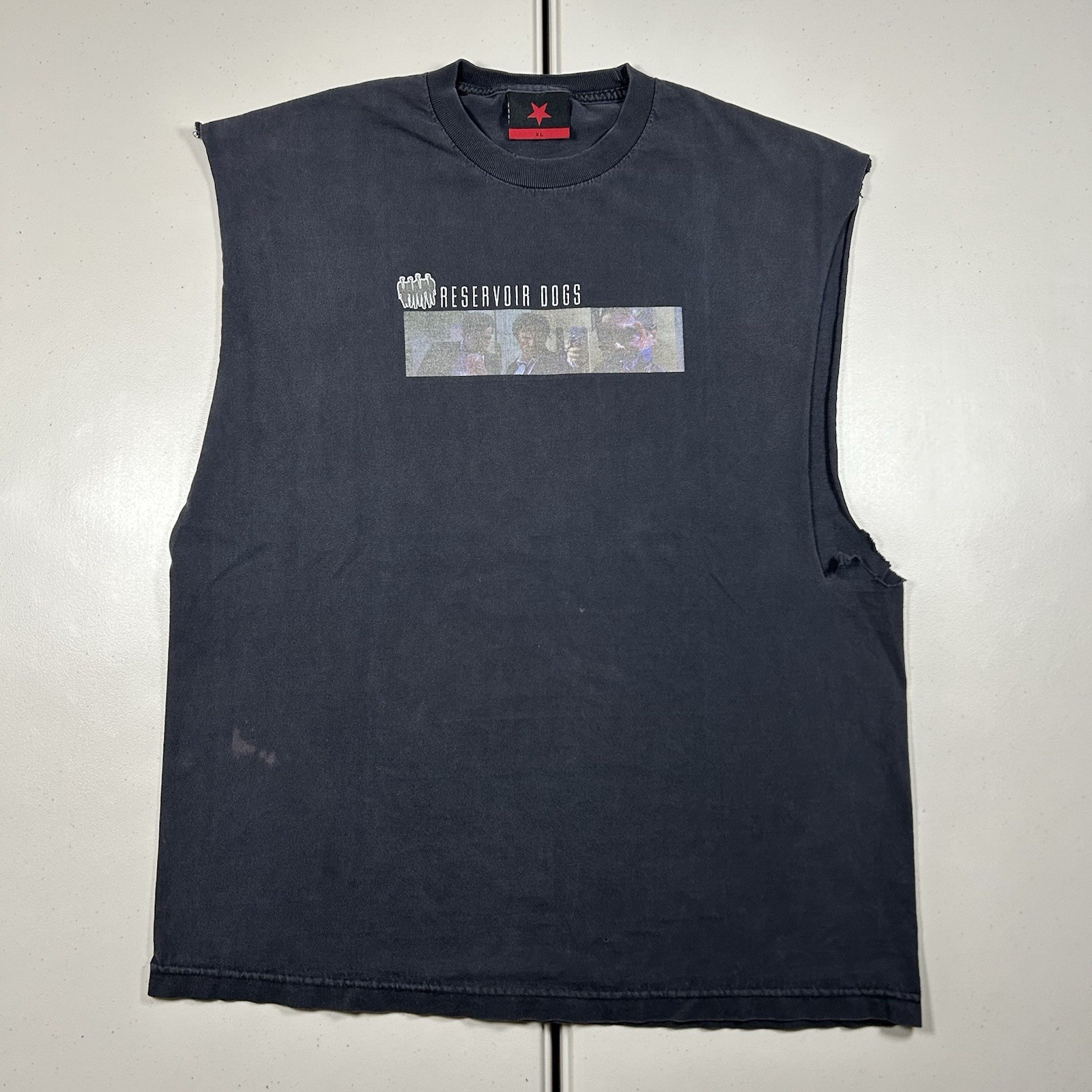 Vintage 90s Serial Killer Reservoir Dogs Graphic Shirt Size XL Box Logo Skate T